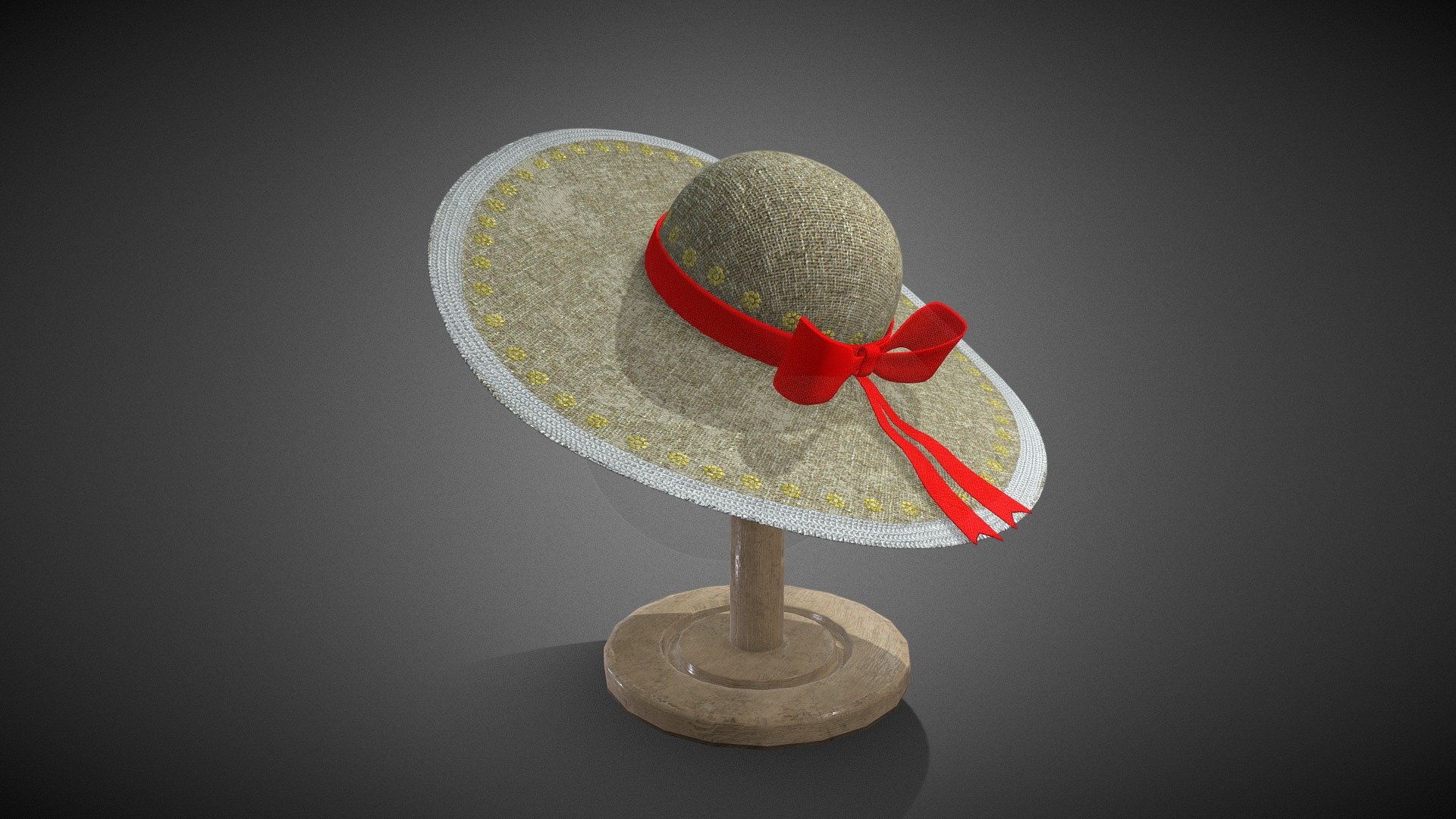 women's hat - Download Free 3D model by milaha (@elenakozlova479