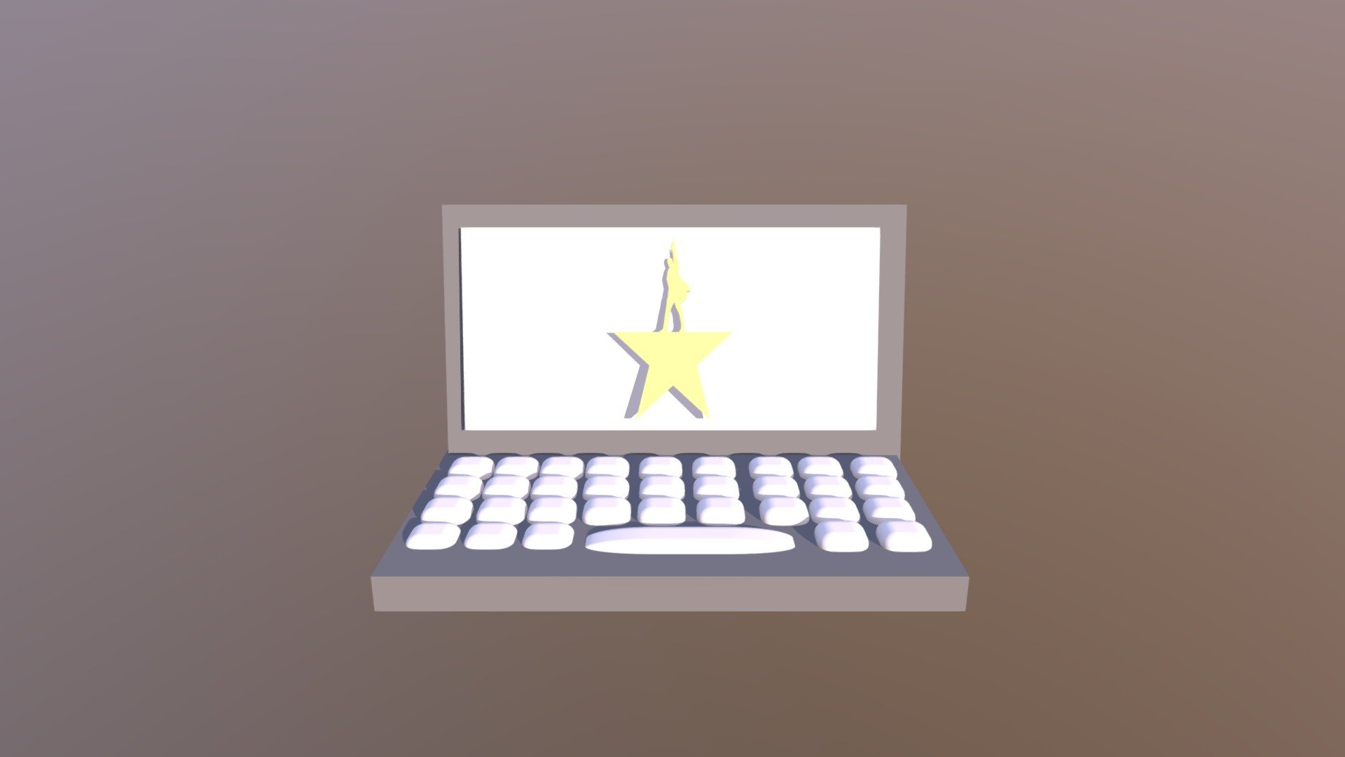 Laptop with Hamilton