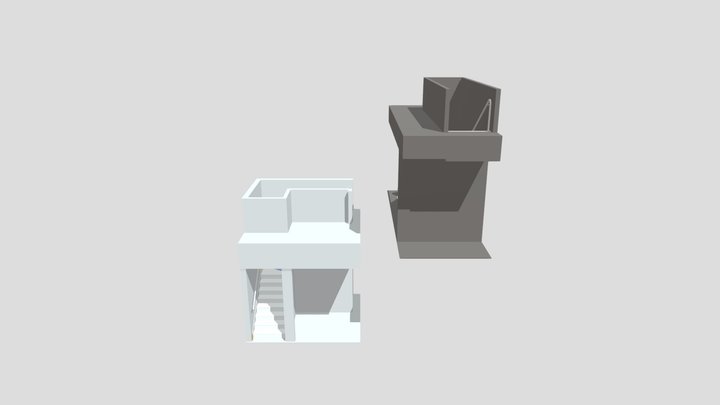 Escalier 5075 3D Model
