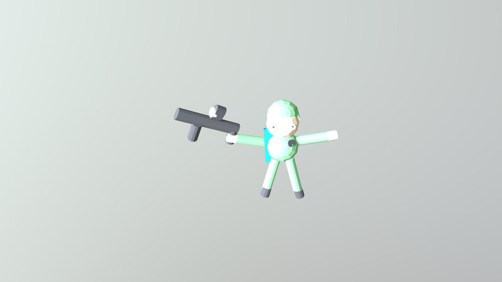 Gunplay 3D Model