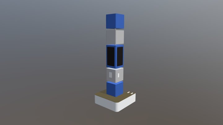 Cuboid 3D Model