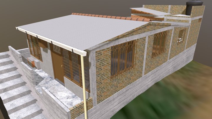 Slum house 3D Model