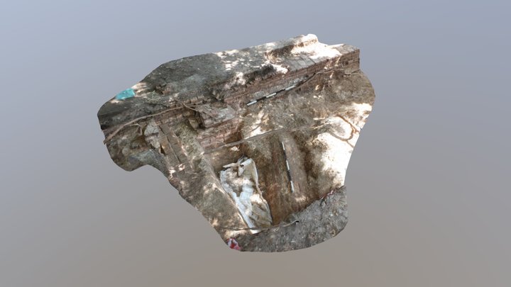 Tudor Palace Barn & Drain 3D Model