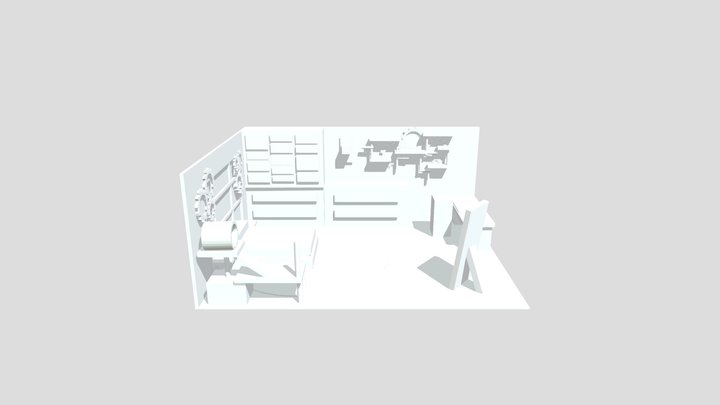 Room-avatarblockout 3D Model
