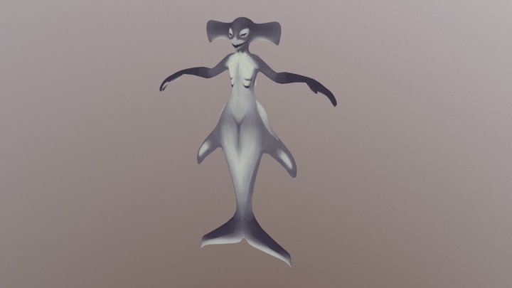 Mermaid 3D Model
