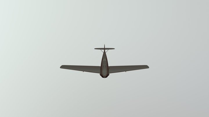 Messerschmitt Bf 109 3D Model
