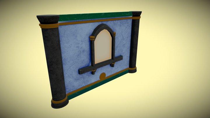Dungeon Window 3D Model