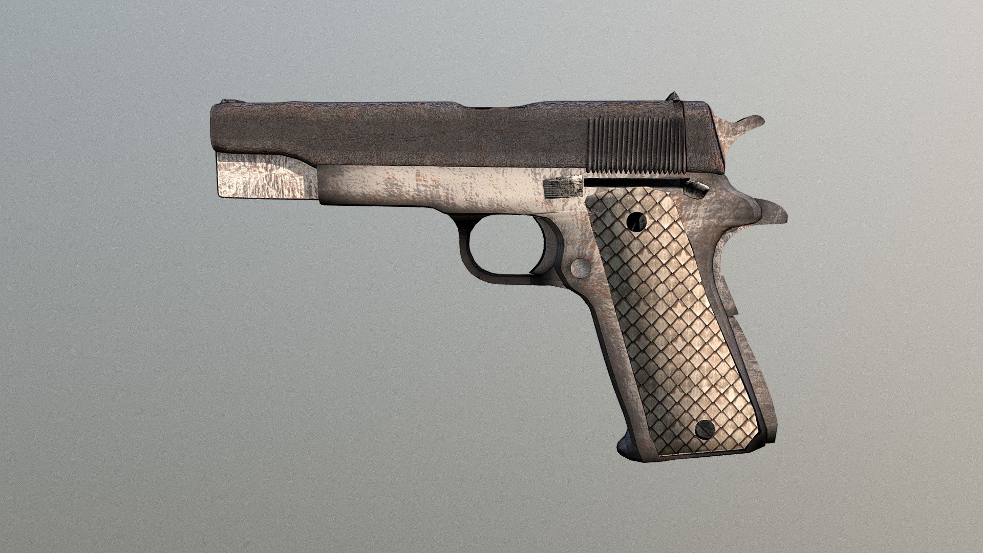 Old M1911A1 pistol