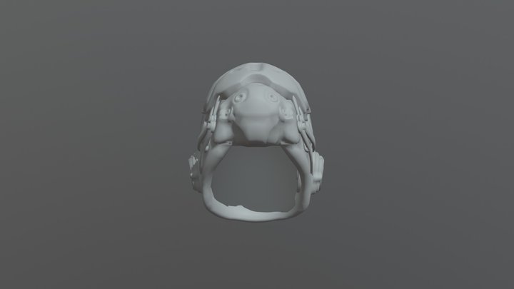Kane's helmet 3D Model