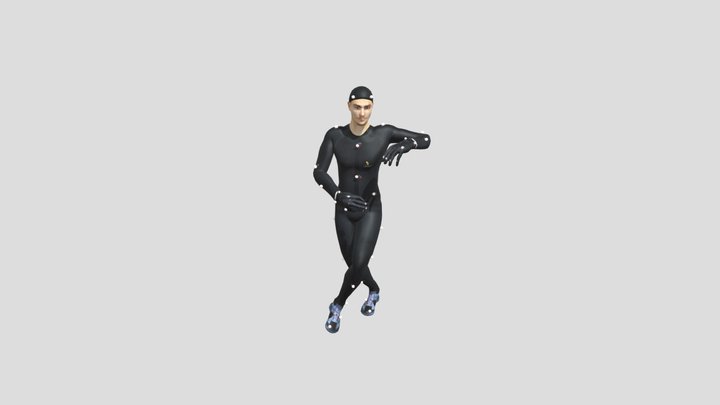 Salsa Dancing 3D Model