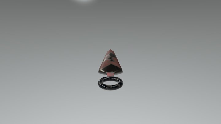 Rusty Kunai 3D Model