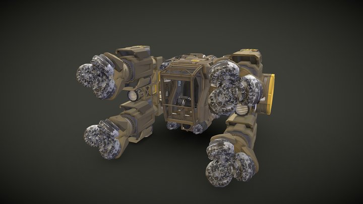 Termite Mk.I / Space Engineers 3D Model