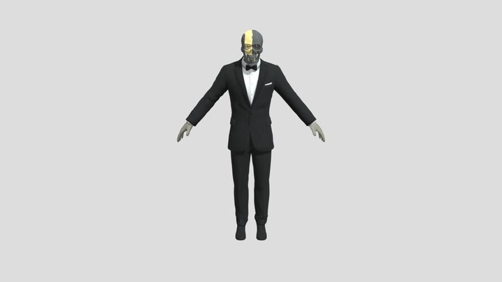 Mr. Skull 3D Model