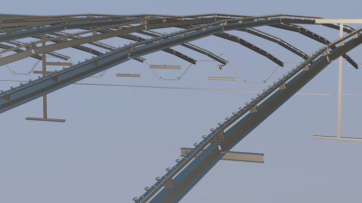 Stadium_2025_Steel 3D Model