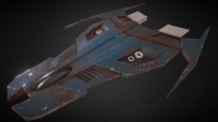 spaceship 3D Model