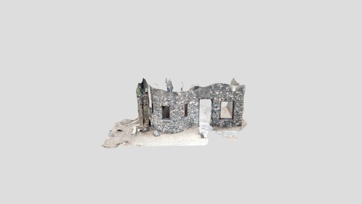 Cactus castle 3D Model
