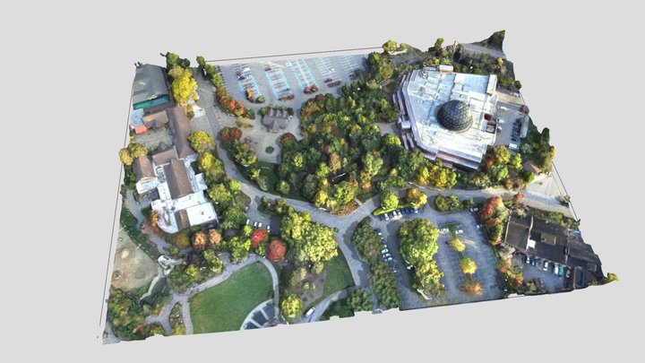 Drone Model of Rainforest, 2016 3D Model