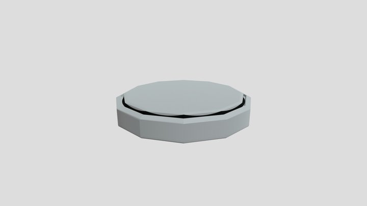 CR2032 3D Model