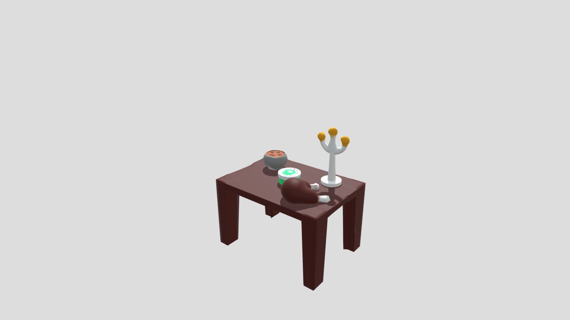 SketchfabWeeklyChallenge (Week 4): Food