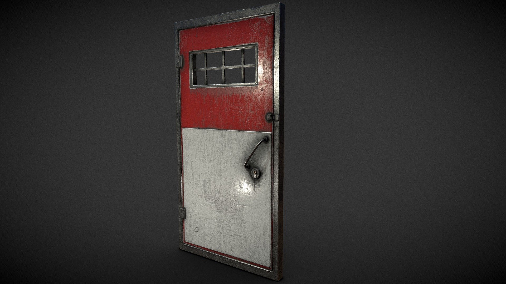 Metal Door - Download Free 3D model by Shedmon (@shedmon) [92dd634]