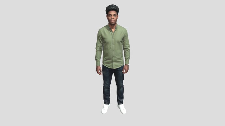 Casual Confidence – Kostenloses 3D-Modell STL