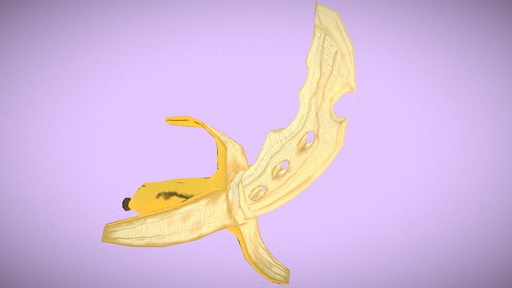 Banana Knife 3D Model
