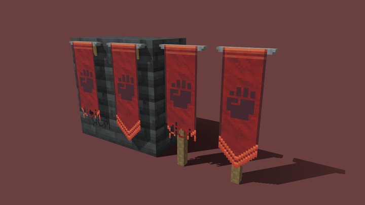 Banner | LEGION 3D Model