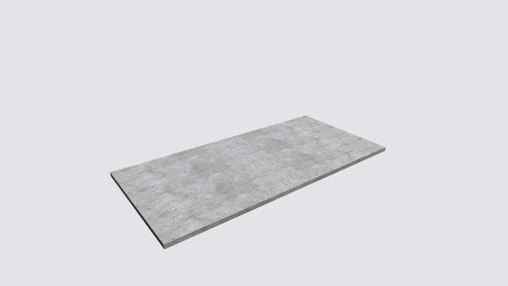 Фундаментная плита 3D Model