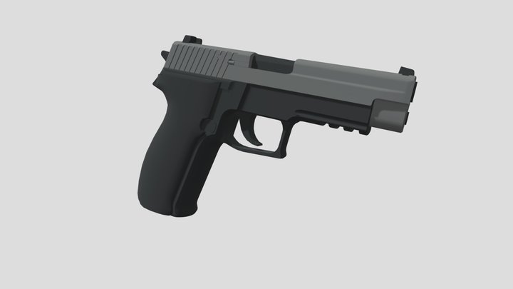 Sig Sauer P226 3D Model