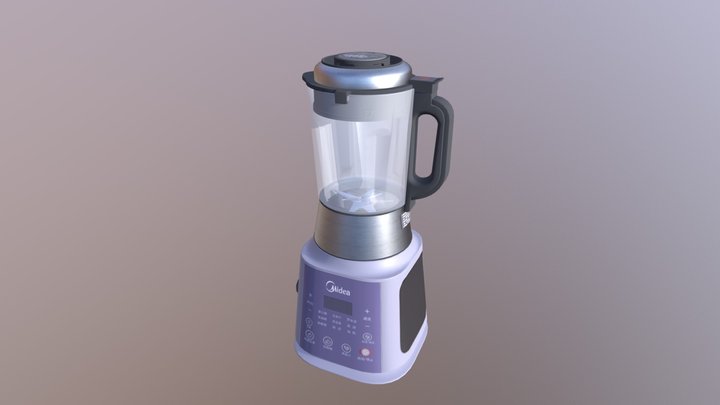 破壁机 3D Model