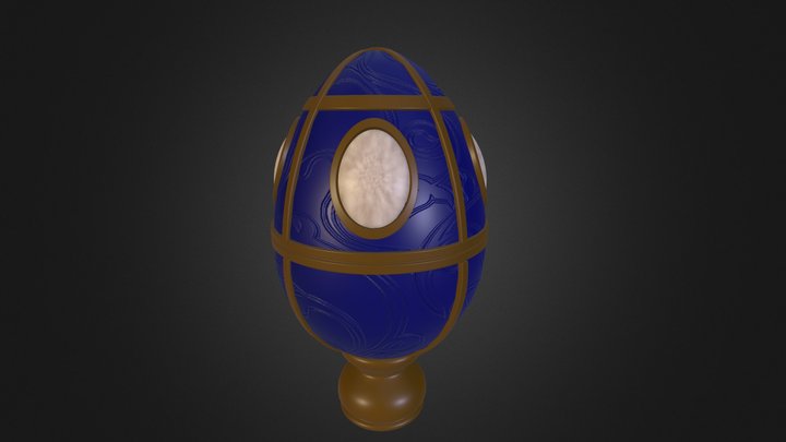 Faberge Egg 3D Model