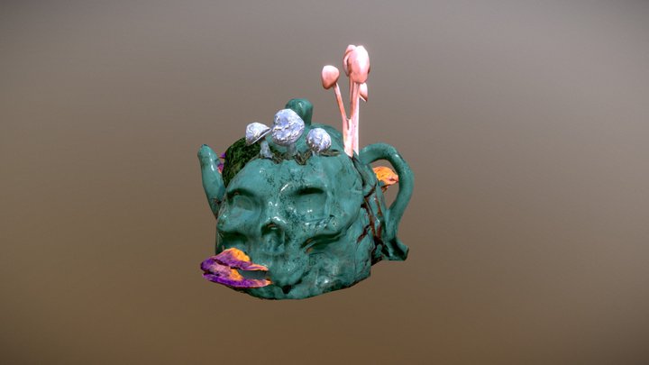 A Witches Teapot 3D Model