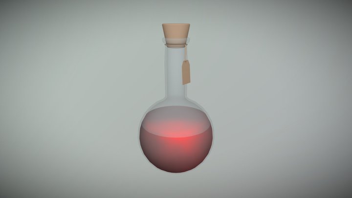 Potion of Healing 3D Model
