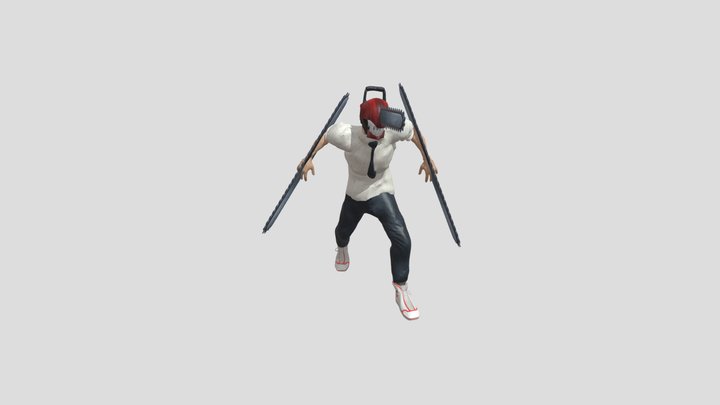 Chainsaw Man 3D Model