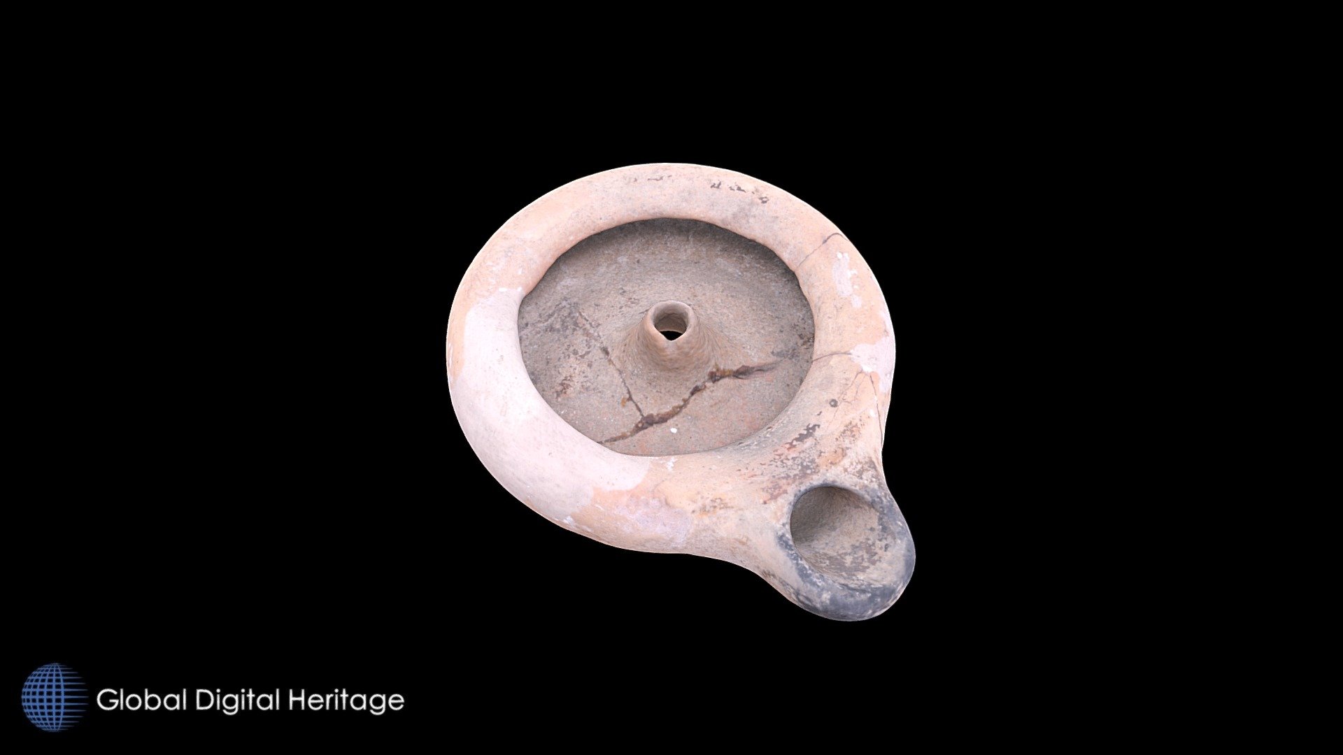 Oil Lamp / Lucerne, Camarina, Sicily