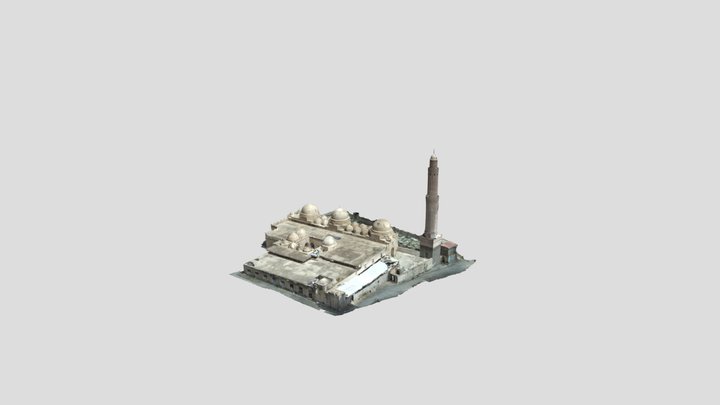 Al- Muzafar Mosque3 3D Model