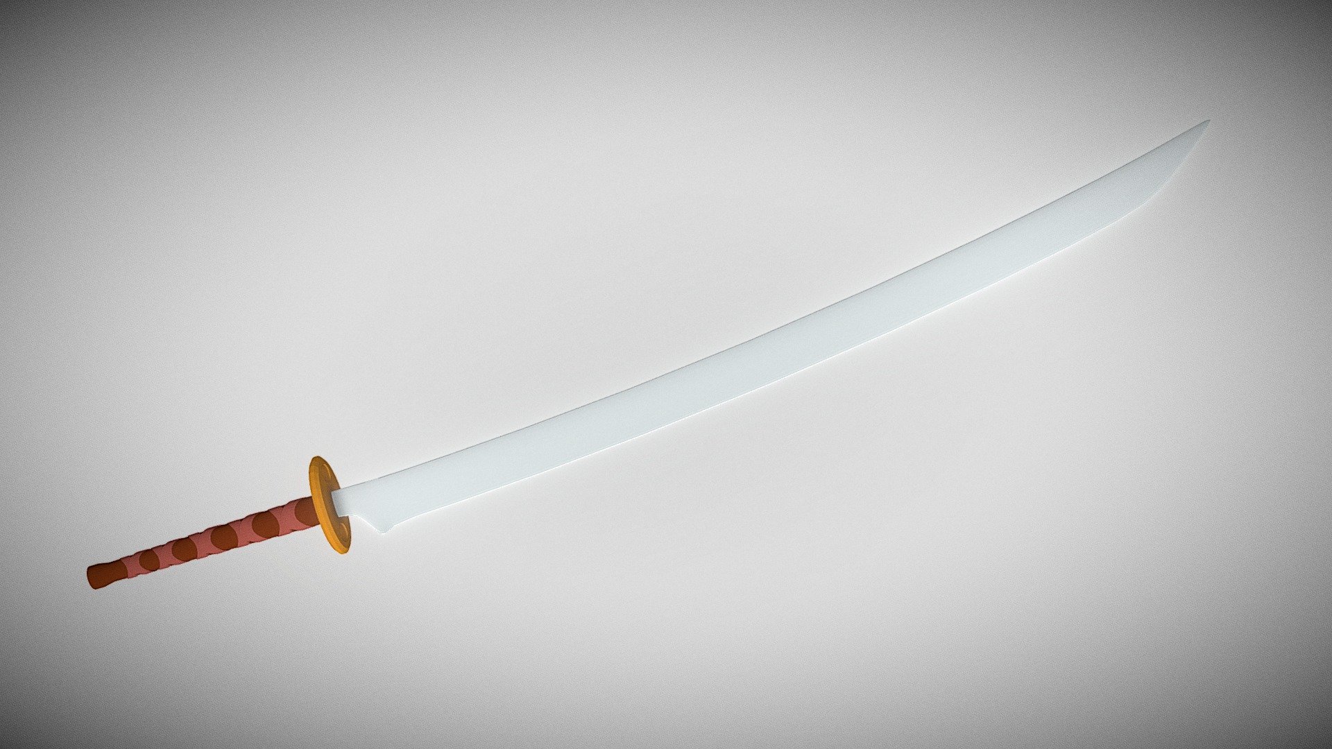 Katana japonesa con soporte de bastidor Modelo 3D $39 - .obj .fbx .ma -  Free3D