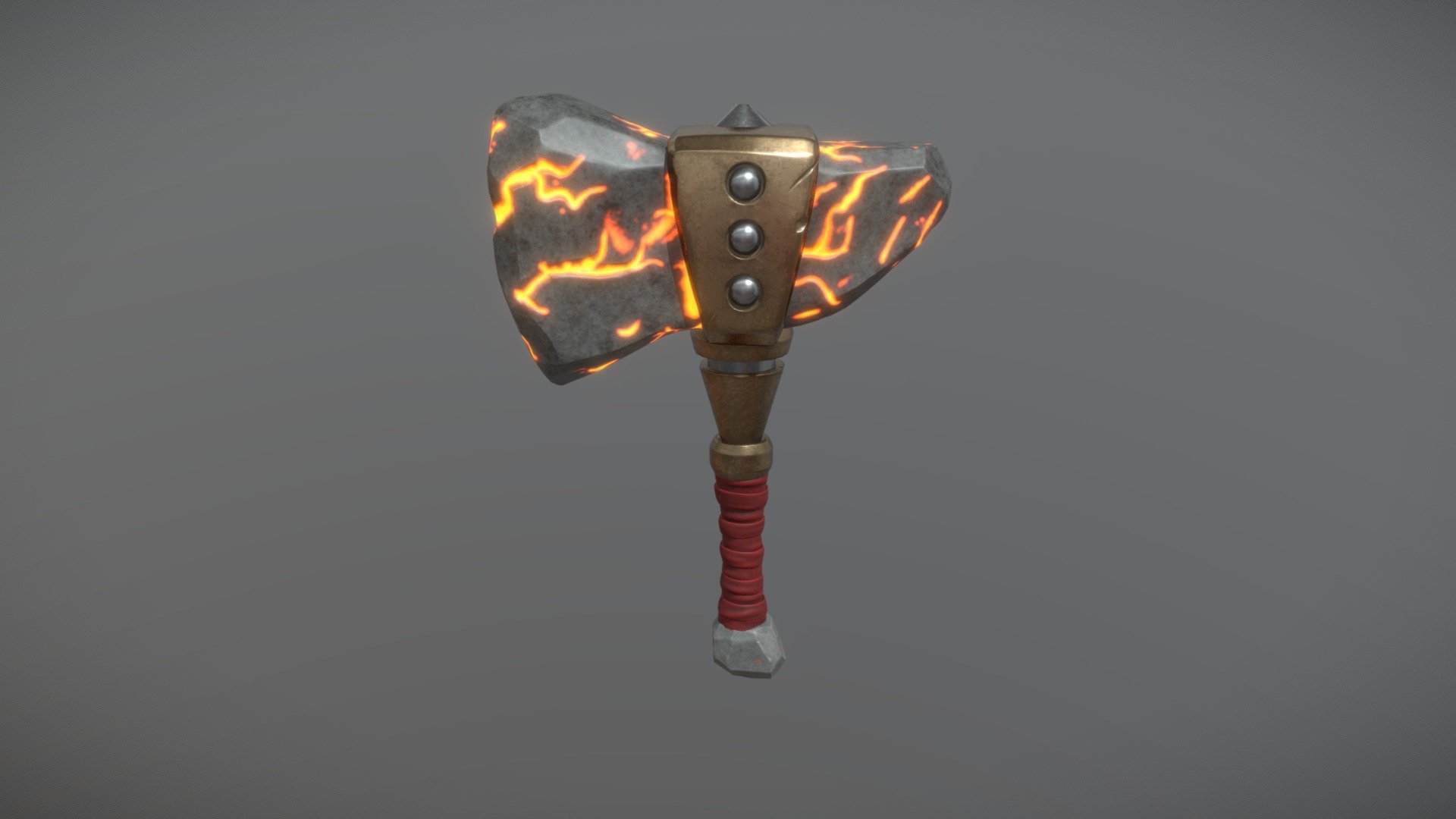 Lava Hammer Buy Royalty Free 3D model by captainapoc [92e6a87