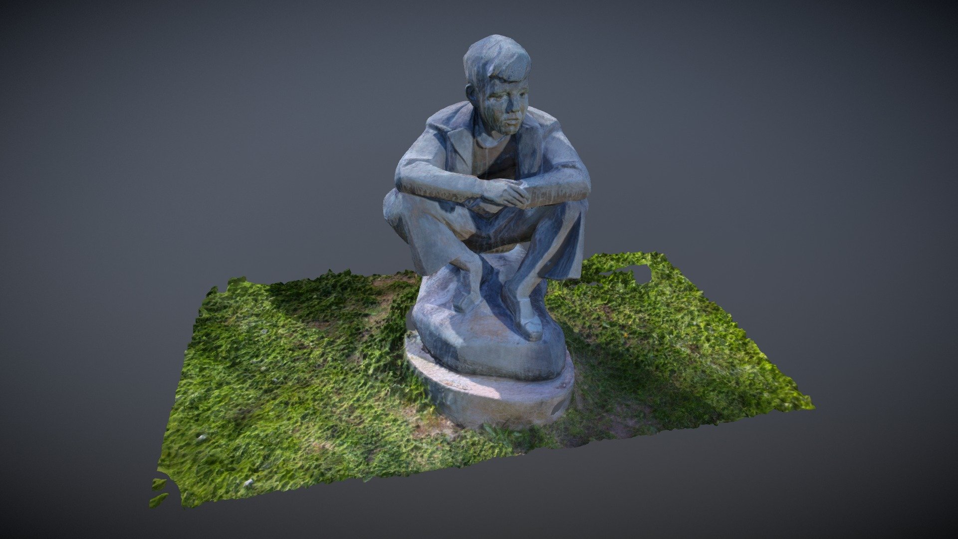 Statue // Socha - Rakovník - 3D model by Ondřej SKLENÁŘ (@z14167 ...