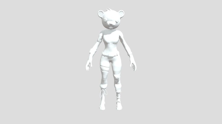 Fortnite Character Model 3D Model