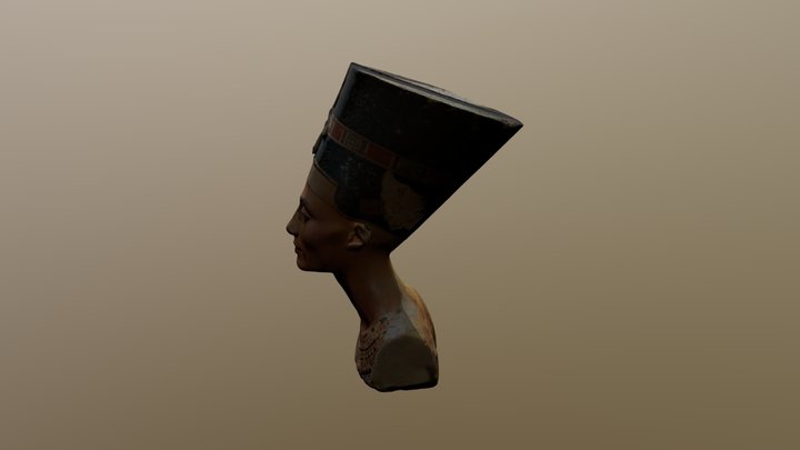 Bust of Nefertiti 3D Model
