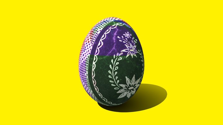 Velikonoční vejce / Easter eggs 2 3D Model
