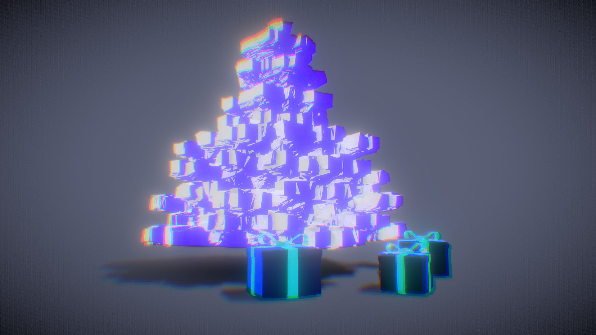 sapin de noel bizarre