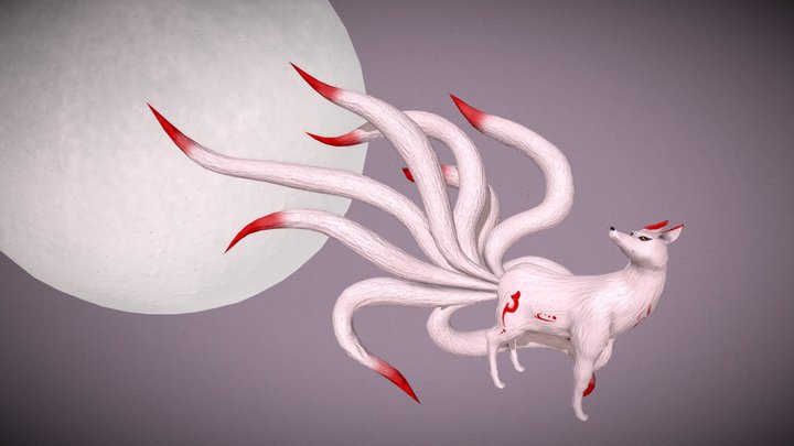 kitsune 3D Model