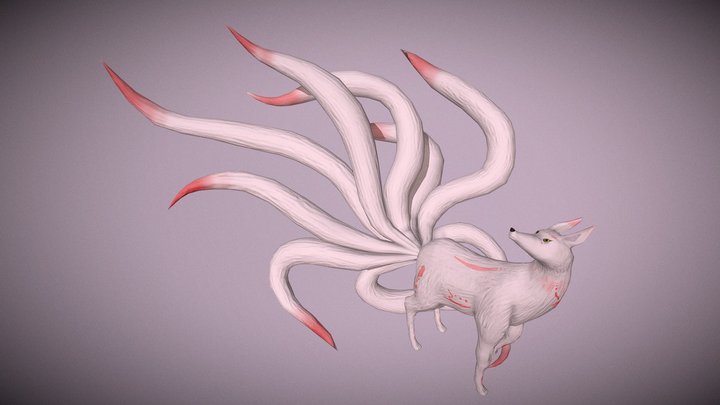 kitsune 3D Model