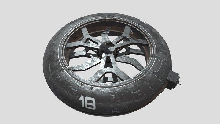 unmanned aerial vehicle(UAV) 3D Model