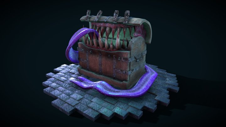 Medieval Mimic 3D Model