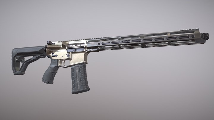 AR-15 3D Model