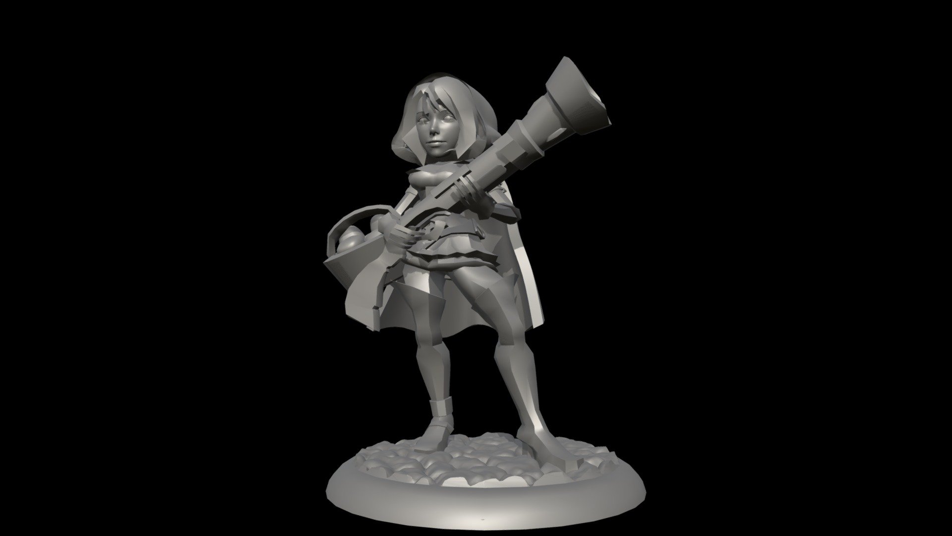 METYLDA THE RED RIDING HOOD - Buy Royalty Free 3D model by Sakis ...