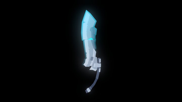 Scifi Greatsword 3D Model